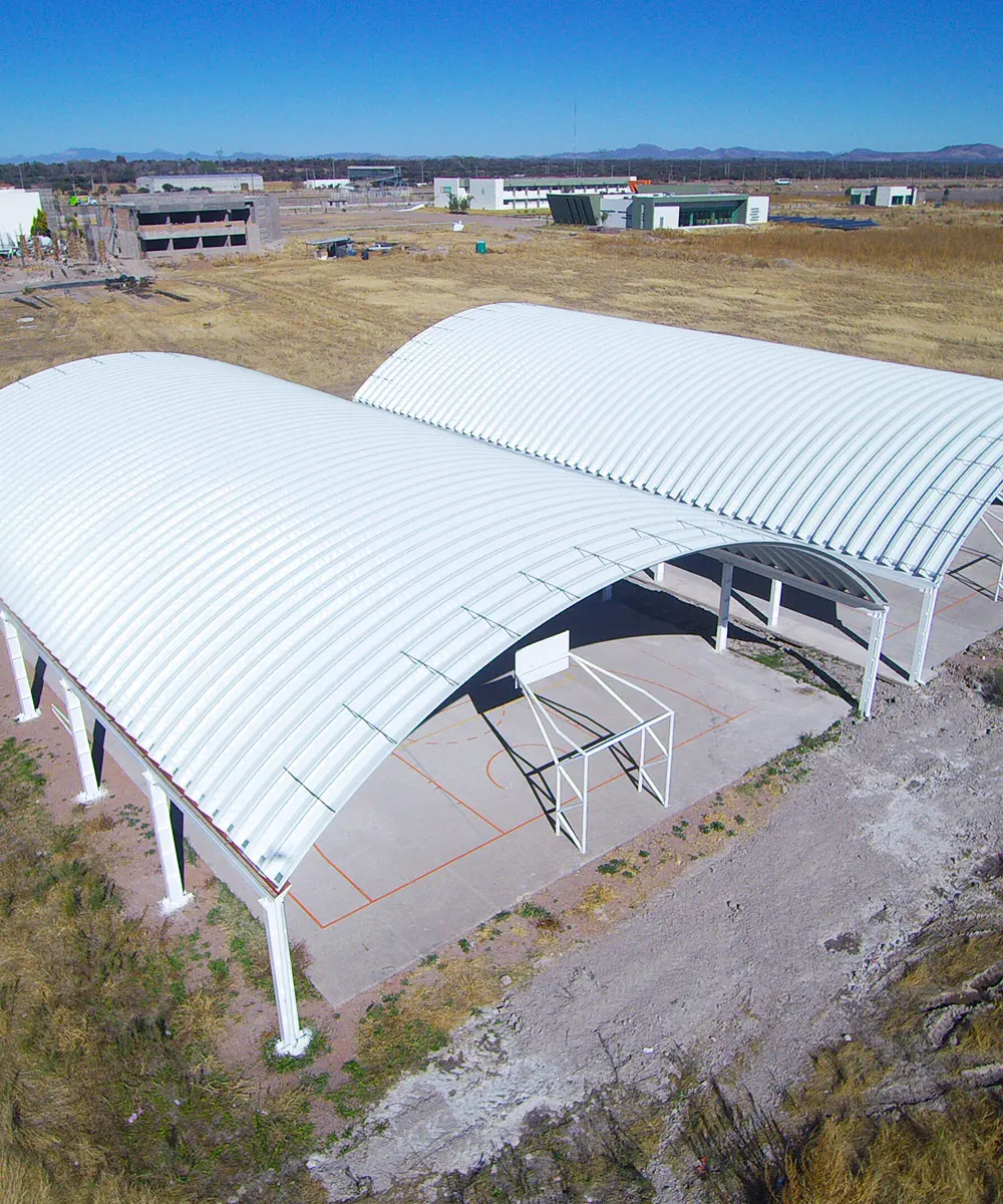 arcotecho para canchas