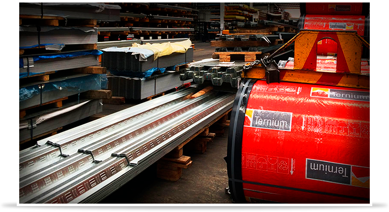 Estructura con losacero