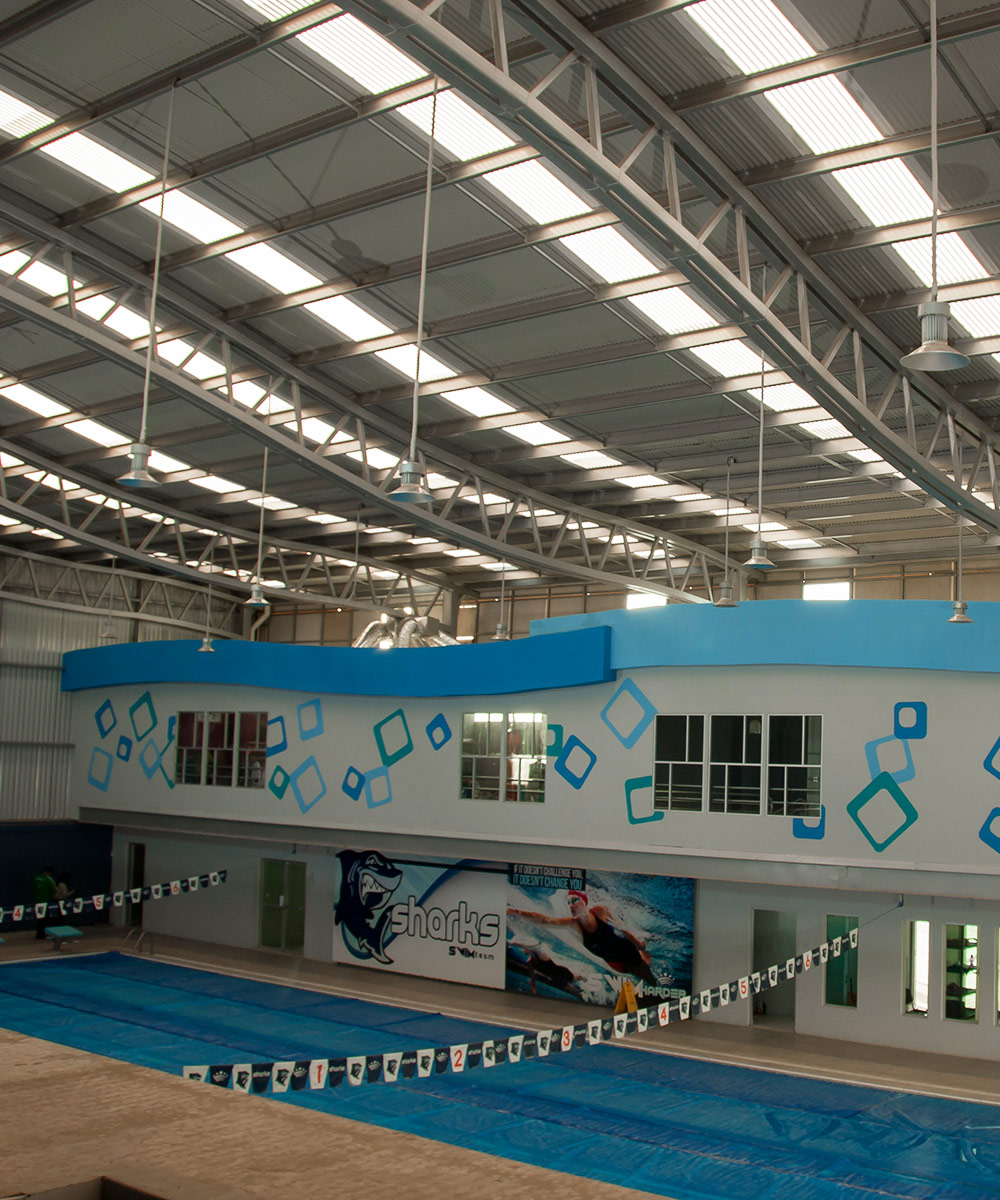 techumbre para piscina