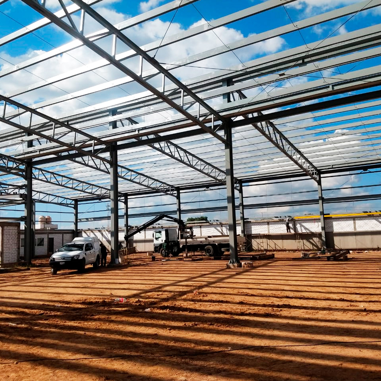 estructura para nave industrial