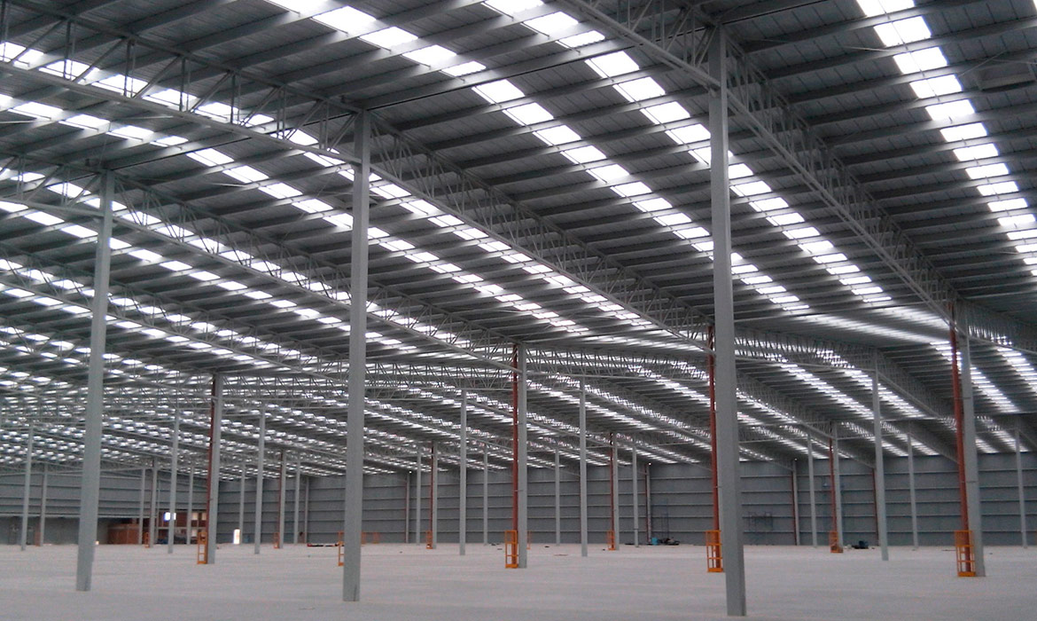 interiores de nave industrial