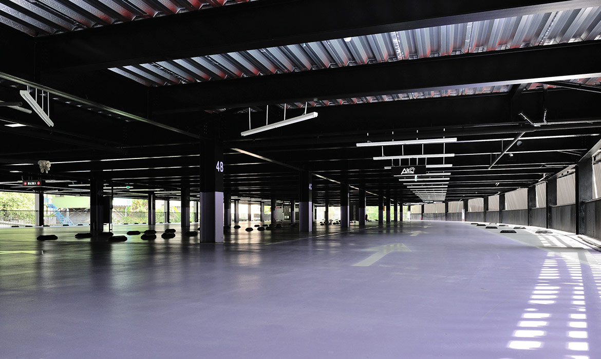 estacionamiento de losacero