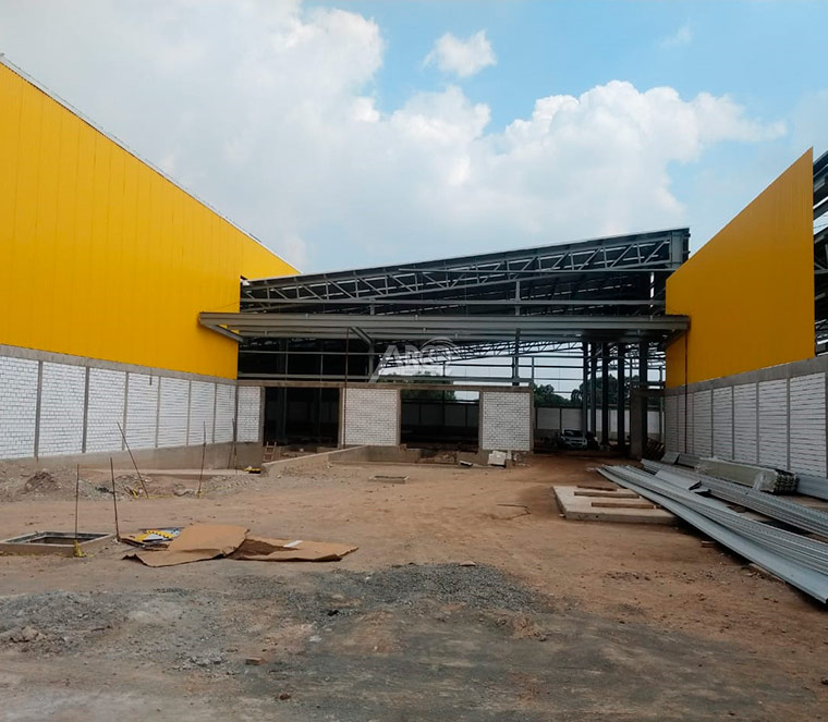 Instalación de faldón