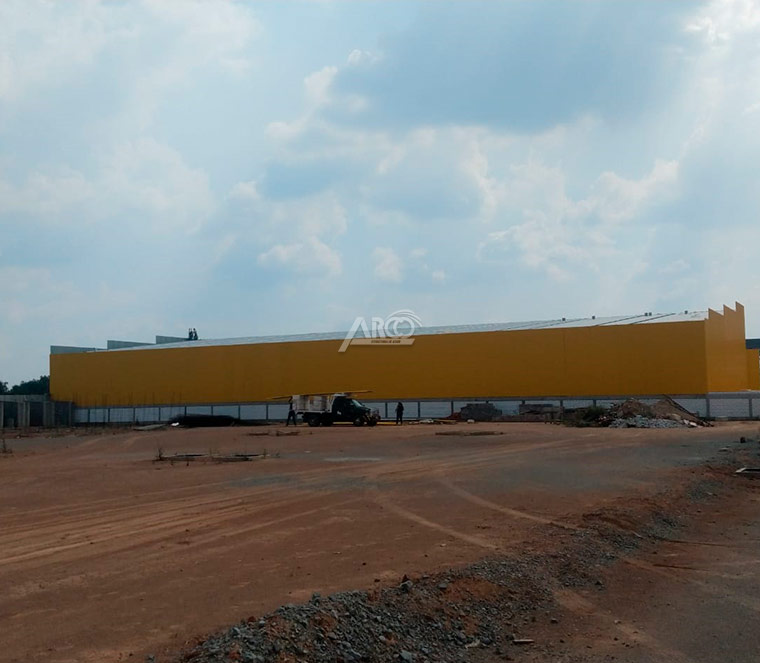 Nave industrial de lámina KR 18