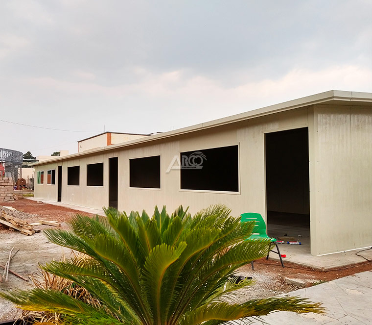 aula prefabricada de multypanel