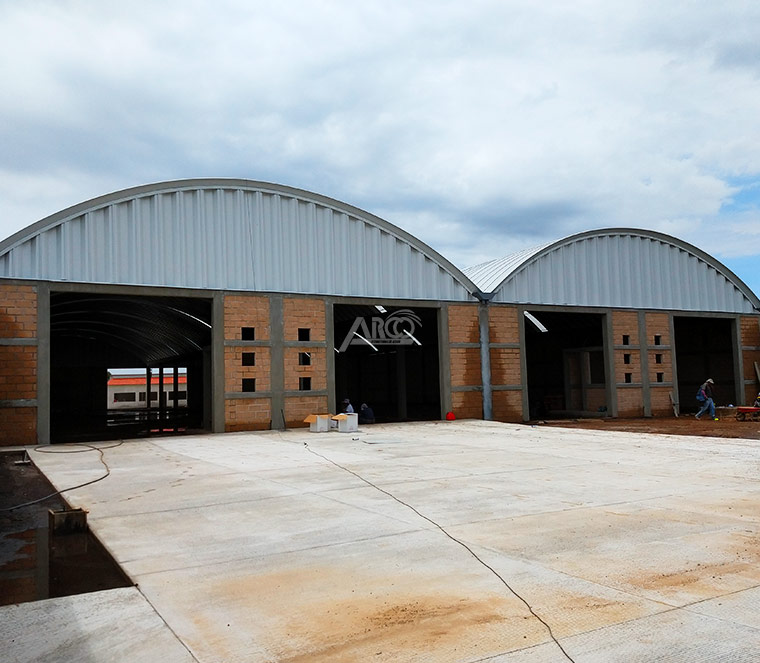 Faldones para arcotecho